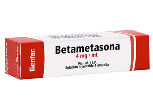 BETAMETASONA 4MG/1ML SOLUCIÓN INYECTABLE