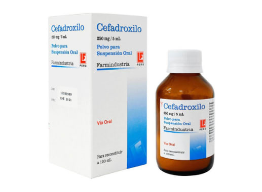 CEFADROXILO 250MG/5ML POLVO PARA SUSPENSIÓN ORAL X 100ML