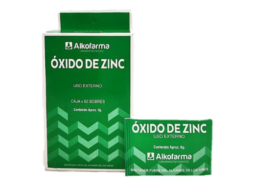 OXIDO DE ZINC SOBRE X 6G      