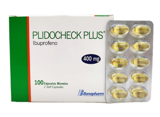 PLIDOCHECK PLUS CAPSULA BLANDA X 100