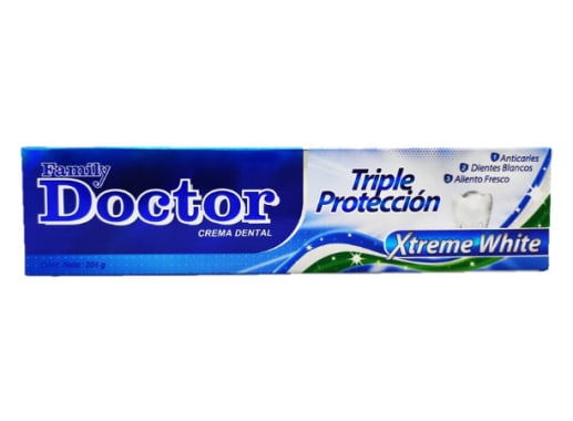 FAMILY DOCTOR PASTA DENTAL TRIPLE PROTECCION XTREME WHITE X 204GR