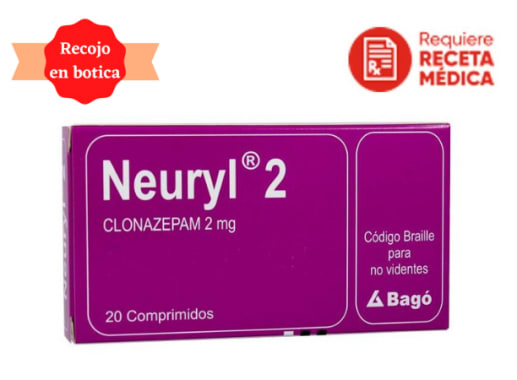 NEURYL 2MG COMPRIMIDO X 20 (RECETA)