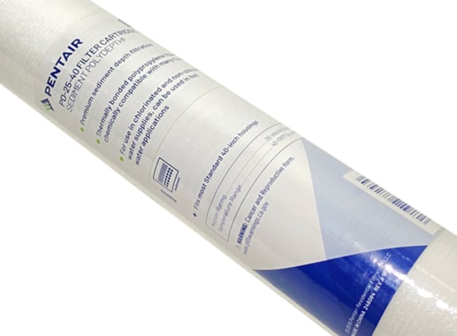 CARTUCHO SEDMIENTADOR DE 25 MICRAS