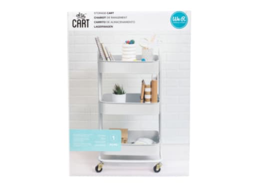 CARRITO DE ALMACENAMIENTO BLANCO (661305)