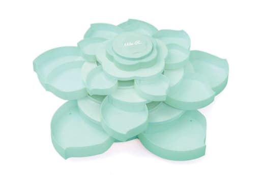 ALMACENAJE EN FORMA DE FLOR MENTA (660491)
