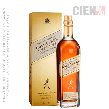 Whisky JOHNNIE WALKER Etiqueta Dorada 750ml