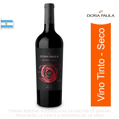 Vino "Doña Paula" 1100 Red Blend 750 ml