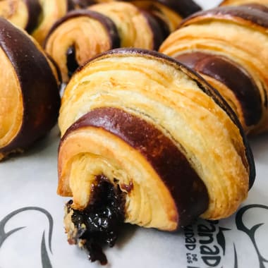 MINI CROISSANT DE CHOCOLATE X25UND