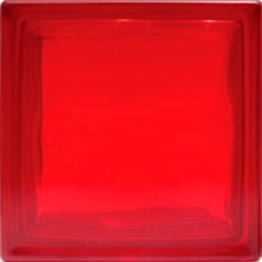 Vitroblock INTENSE Rojo 19X19X08 VBCLINNBRO