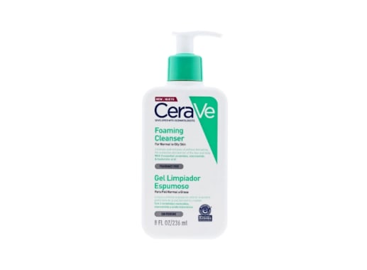 CERAVE GEL LIMPIADOR ESPUMOSO X 236ML 