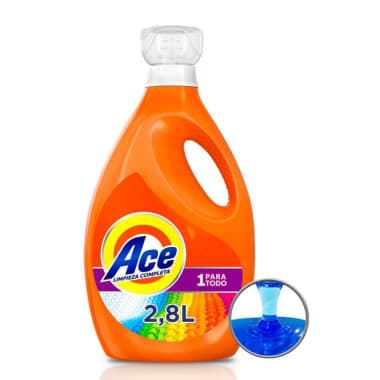 Detergente Ace Líquido 1 Para Todo Botella 2.8 L