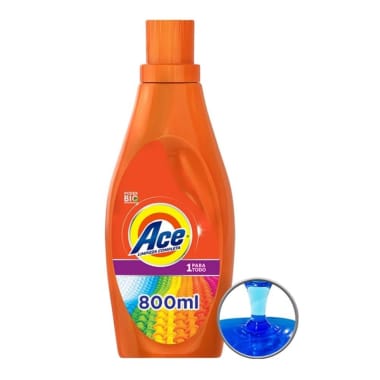 Detergente Ace Uno Para Todo 800 Ml