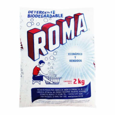 Detergente en Polvo Roma Multiusos 2 Kg