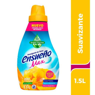 Suavizante Ensueño Max Zero Enjuague Fresco Verano 1.5 L