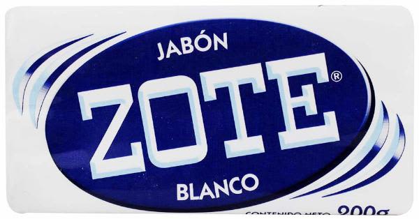 Jabón en Pasta Zote Blanco 200 g