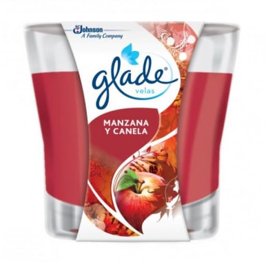 Arom Vela Manzana Canela Glade 1 Pza