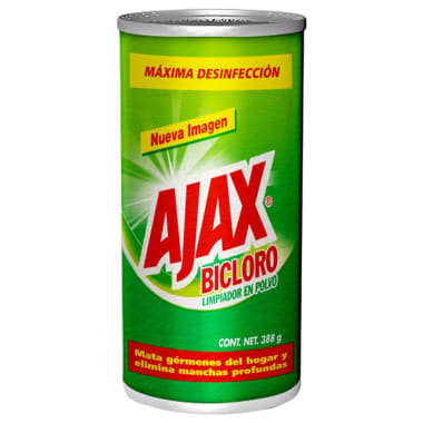 Lavatrastes Polvo Bicloro Ajax 388 Gr