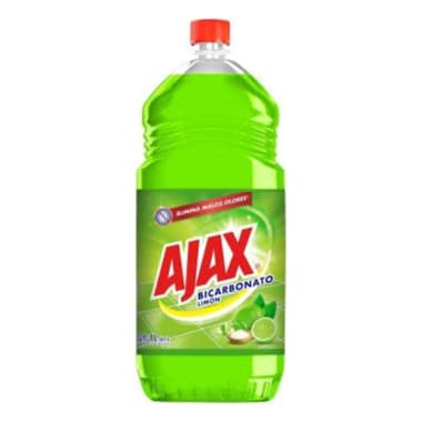 Limpiador Ajax Bicarbonato Limón 1 L