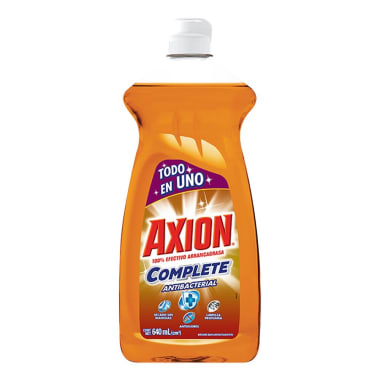 Lavatrastes Axion Complete Antibacterial Líquida 640 Ml