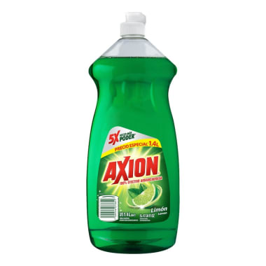 Lavatrastres Líquido Axion Limón 1.4L