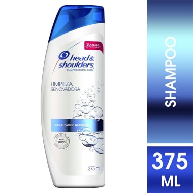 Shampoo Head&Shoulders Limpieza Renovadora 375 Ml