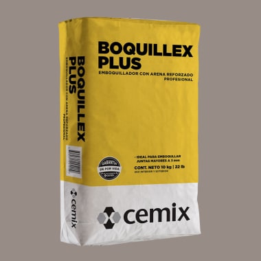 BOQUILLEX PLUS GRIS PERLA (10 KG) CEMIX