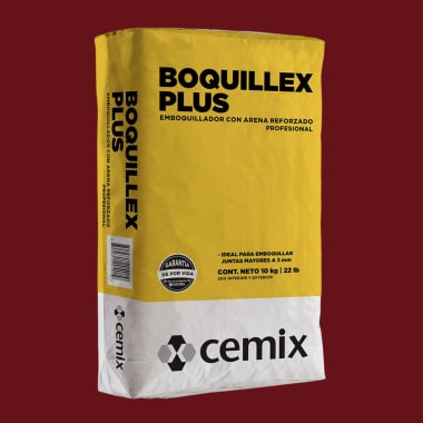 BOQUILLEX PLUS ROJO SALTILLO (10 KG) CEMI