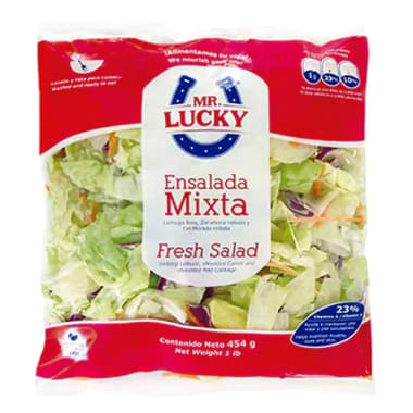 Ensalada Mixta de Lechuga Mr Lucky 300 g