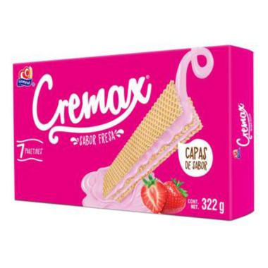 Galletas Cremax Fresa 322g