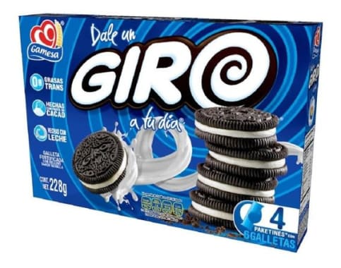 Galletas Giro 228 Gr Gamesa