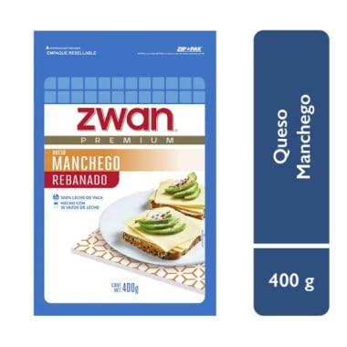 Manchego Rebanado Zwan 400 g