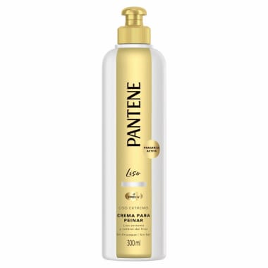 Crema Para Peinar Pantene Liso Extremo 300Ml