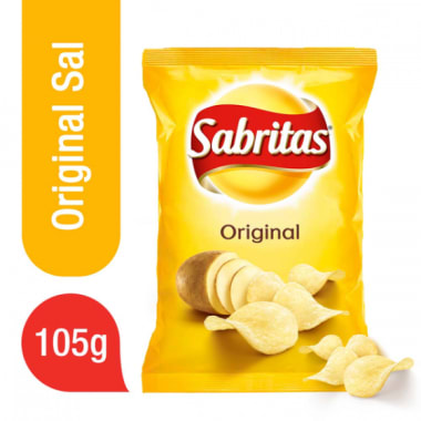 Sabritas Papas Con Sal 105 g