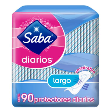 Protectores Diarios Saba Diarios Empaque 90 U