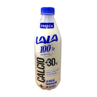 Leche Past Lala 100 Reg Semidesc 1 Litro