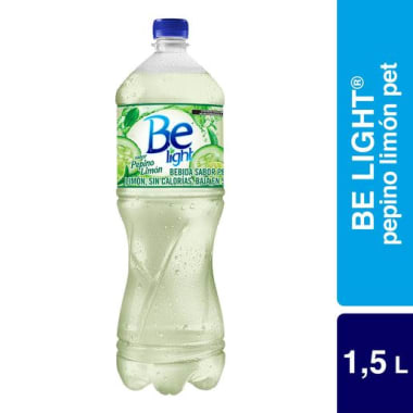 Agua saborizada Be Light pepino-limon 1.5 L