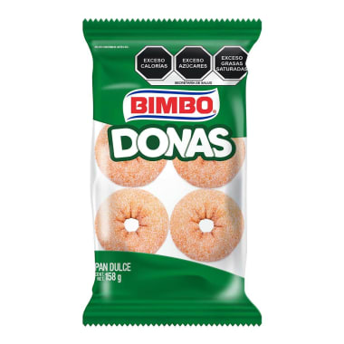 Donas bimbo 6 pzas 158g