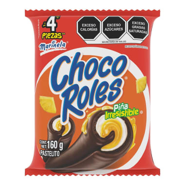 Choco Roles Pack 4p 160 g