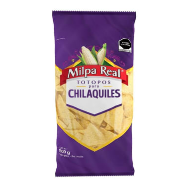 Totopos Milpa Real Para Chilaquiles 500 g