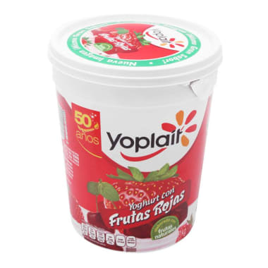 Yoghurt Yoplait Con Frutas Rojas 1 Kg