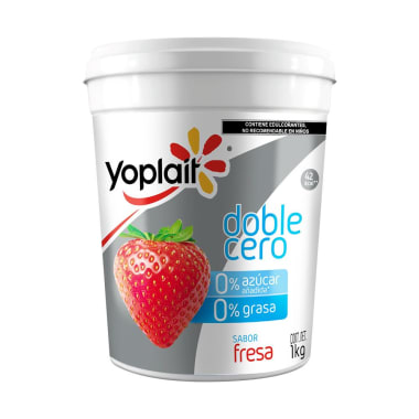 Yoghurt Yoplait Con Fresa Light 1 Kg