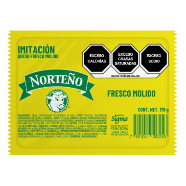 Queso Norteño Estilo Fresco Molido 170 g