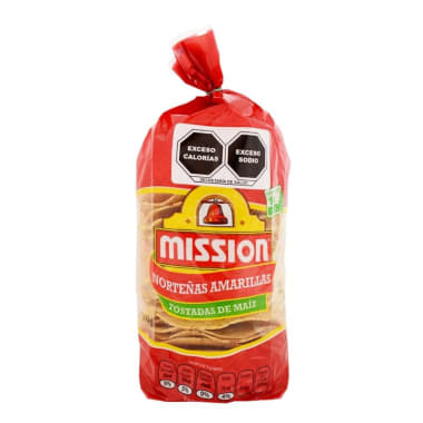 Tostadas de Maíz Mission Norteñas Amarillas 300 g