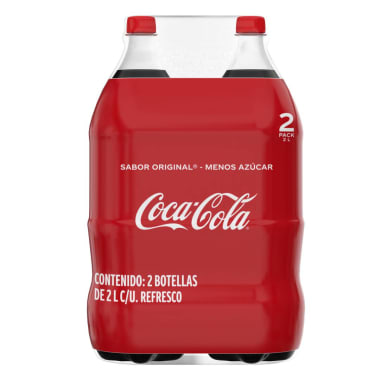 Refresco Coca Cola 2 L x 2