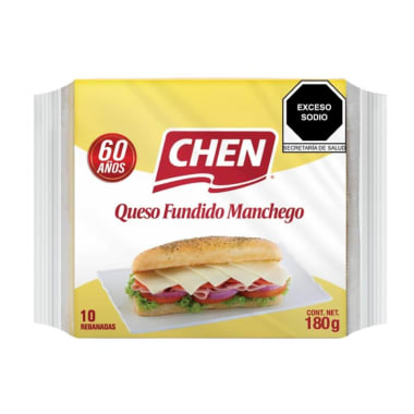 Queso Americano Chen Rebanadas Paquete 180 g