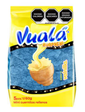 Vuala Relleno De Vainilla