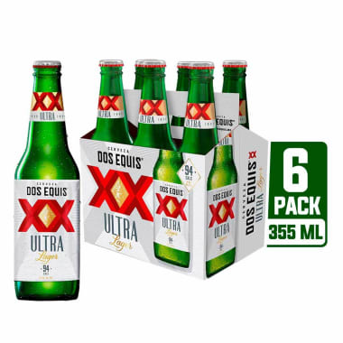 Cerveza Xx Ultra Nr 4X6 Bot 355Ml