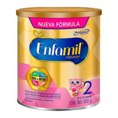 Fórmula Para Lactantes Enfamil Premium Etapa 2 6 A 12 Meses 800G