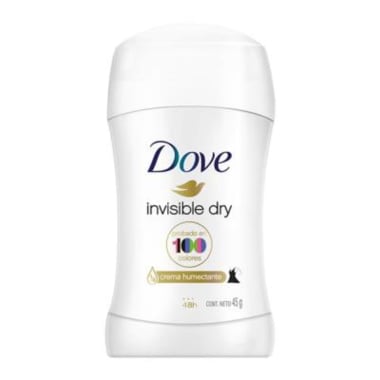 Desodorante Dove Invisible en Barra 45 g