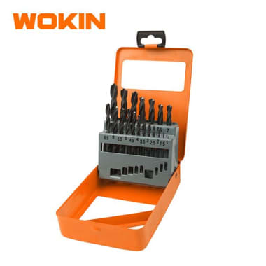 Set Brocas HSS, 19 Piezas Wokin